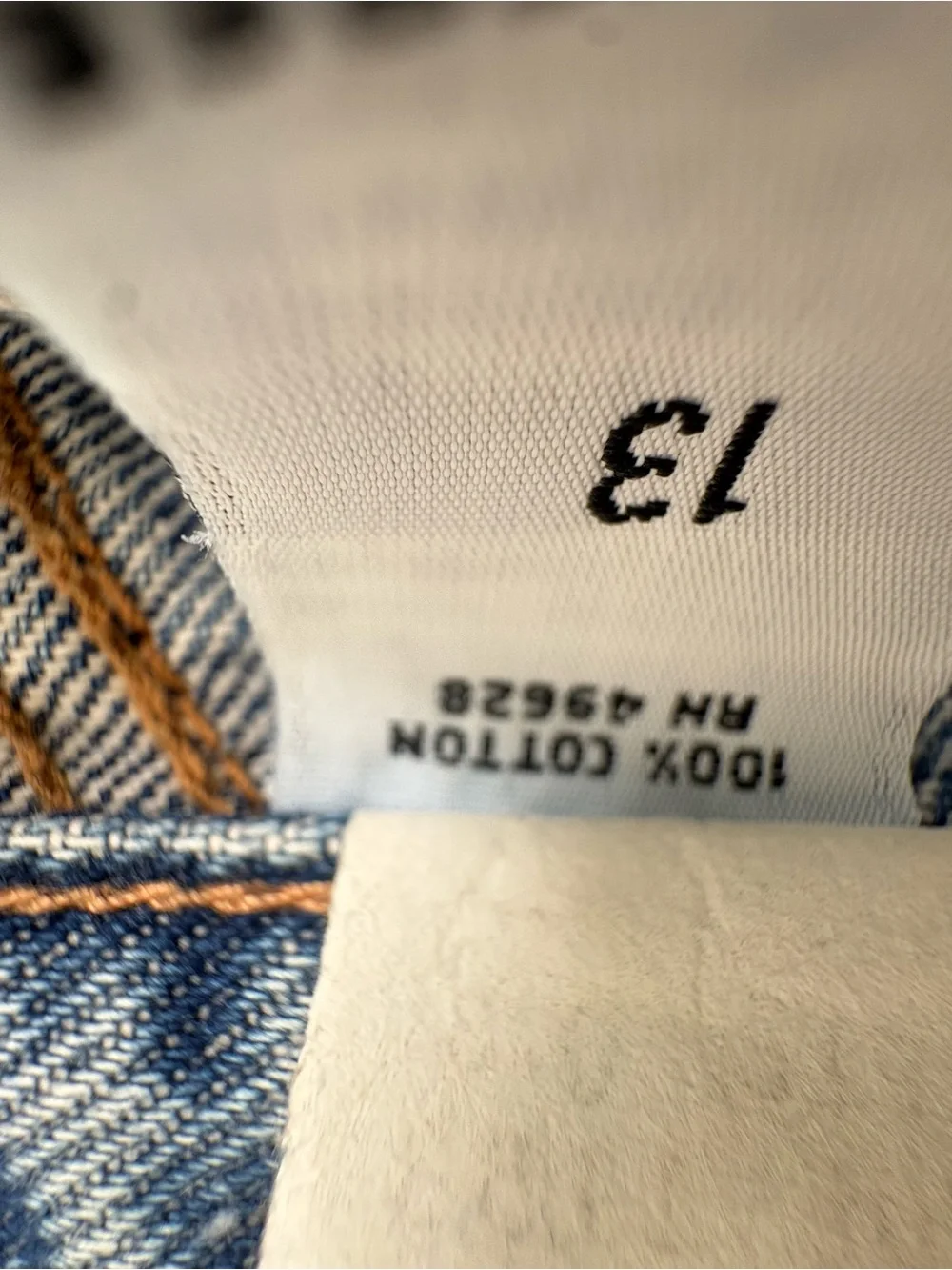 Zena Vintage Light Blue Denim Jeans 13